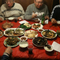 it's #chinesenewyear when there's a RED plastic tablecloth & at least 7 difft animals to eat incl sea cucumber 