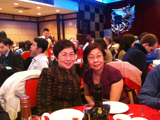on course 4 of 10 at #AAFE banquet. Happy 36th! My aunt was a founding member &amp; former President at this great org 